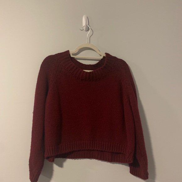 Burgundy Sweater - Picture 2 of 2